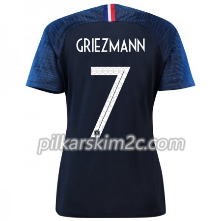 Koszulka Francja Griezmann 7 Kobiet Główna Mistrzostwa Świata 2018 - Koszulki Piłkarskie